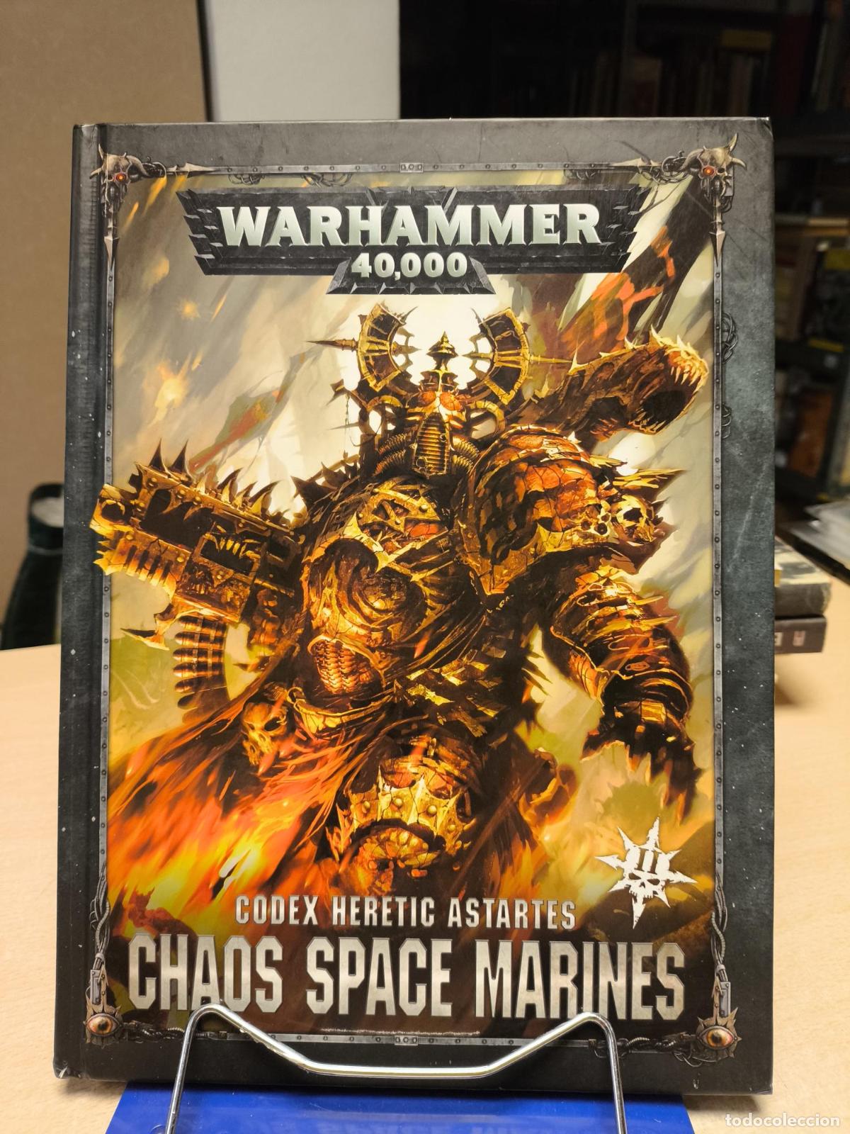 Coleccionismo deportivo: WARHAMMER 40K: CODEX CHAOS SPACE MARINE - Vv.aa. - Foto 1