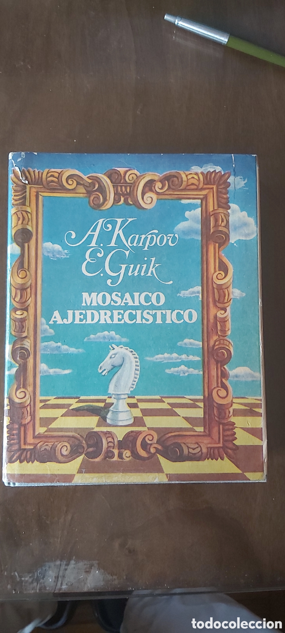Coleccionismo deportivo: MOSAICO AJEDRECISTICO. A. KARPOV Y E. GUIK