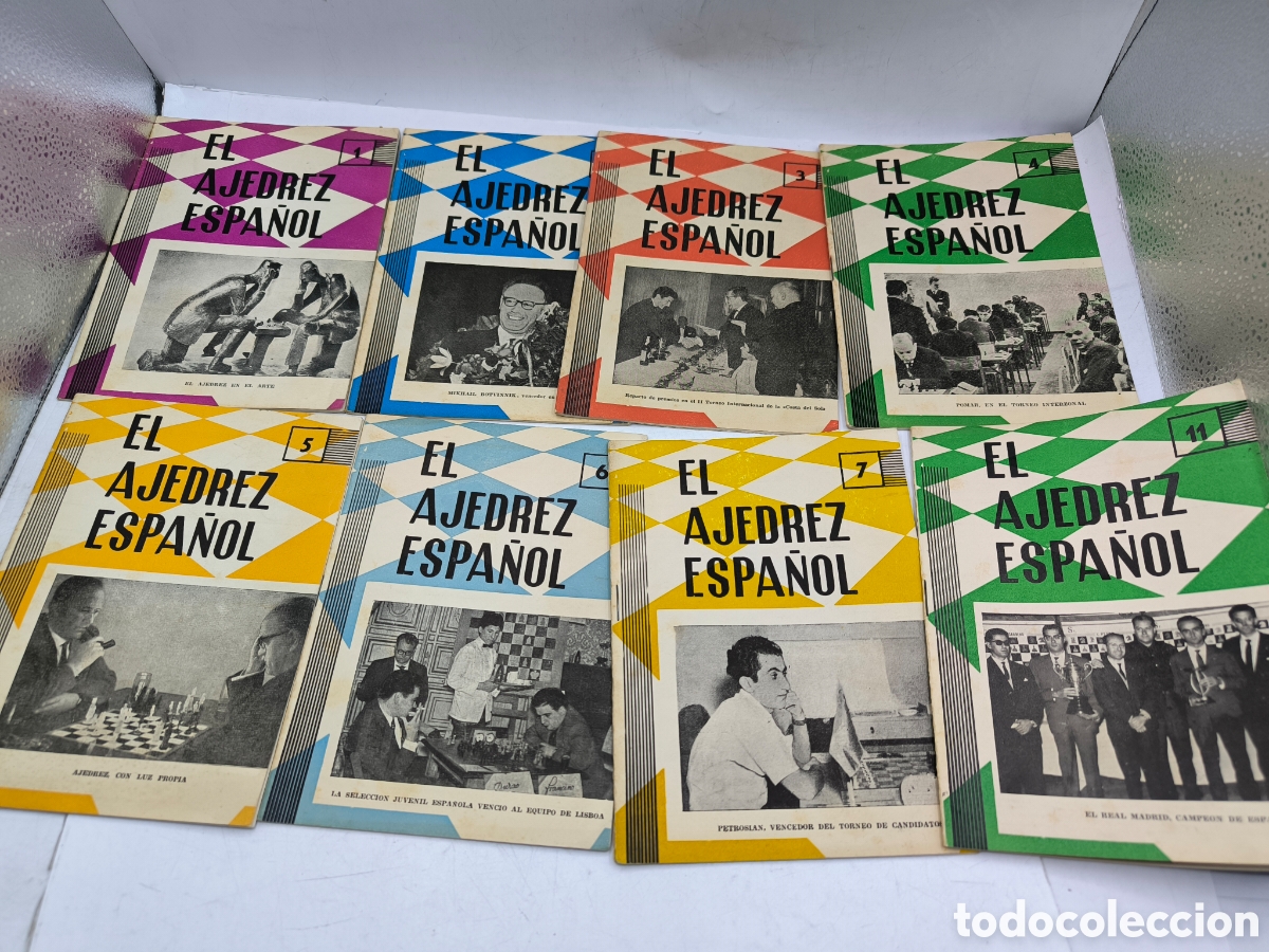 Coleccionismo deportivo: El ajedrez espa&ntilde;ol 1962. 10 n&uacute;meros
