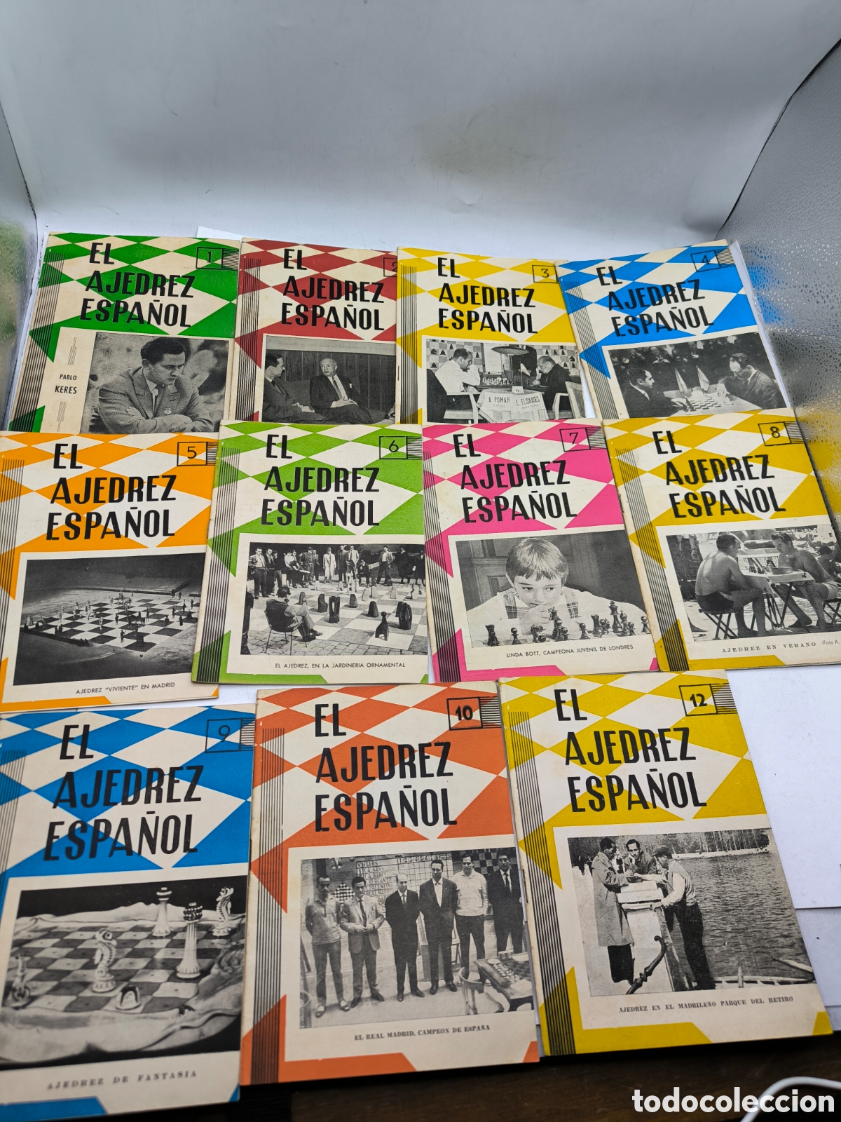 Coleccionismo deportivo: El ajedrez espa&ntilde;ol 1961. 11 n&uacute;meros
