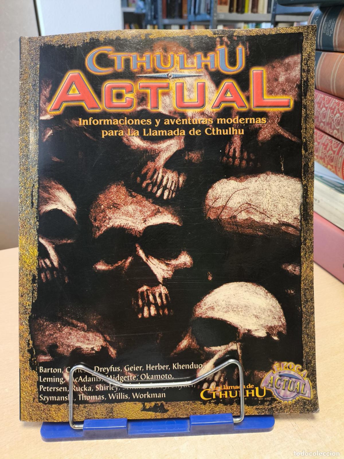 Coleccionismo deportivo: CTHULHU ACTUAL, Informacion y aventuras modernas para la llamada de Cthulhu - FACTORIA DE IDEAS - Vv