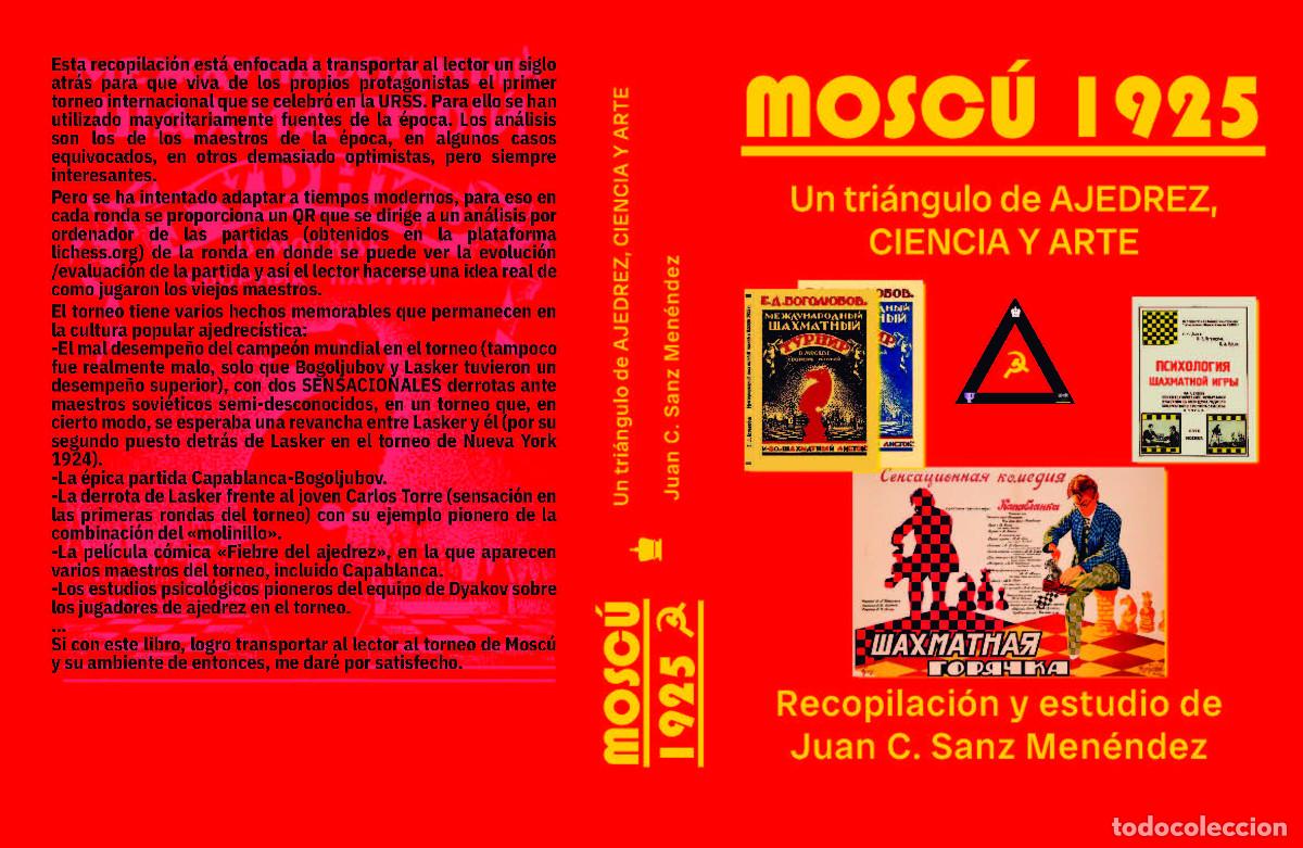 Coleccionismo deportivo: AJEDREZ: Mosc&uacute; 1925. Un tri&aacute;ngulo de AJEDREZ, CIENCIA y ARTE