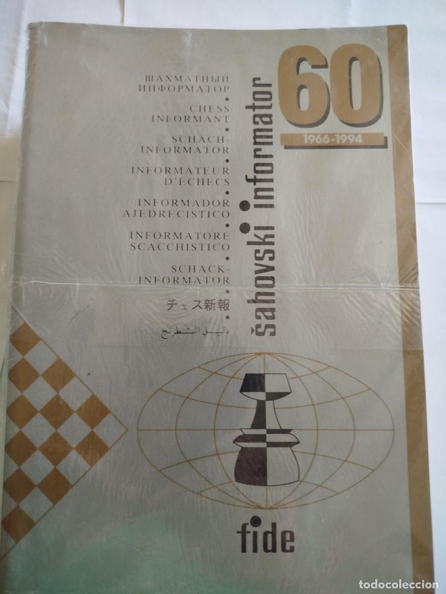 Coleccionismo deportivo: Sahovski informator 60 - Foto 1
