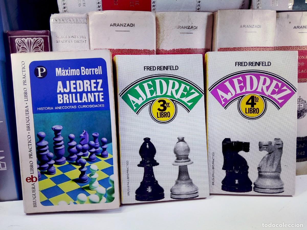 Collectionnisme sportif: AJEDREZ BRILLANTE.- AJEDREZ, 3er libro y AJEDREZ, 4&ordm; Libro,