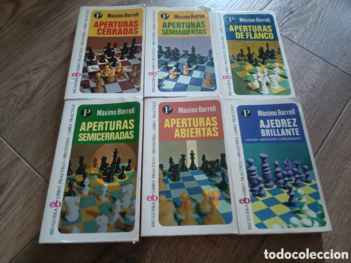 Coleccionismo deportivo: Colecci&oacute;n aperturas de ajedrez (varios ejemplares)
