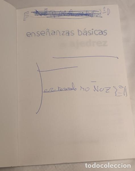 Coleccionismo deportivo: ENSE&Ntilde;ANZAS BASICAS DE AJEDREZ, NIEVES GARCIA VICENTE, CASA DEL AJEDREZ 2002, LIBRO - Foto 6
