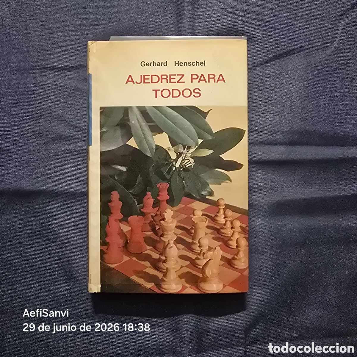 Coleccionismo deportivo: AJEDREZ PARA TODOS (GERHARD HENSCHEL) (CLUB EVEREST)