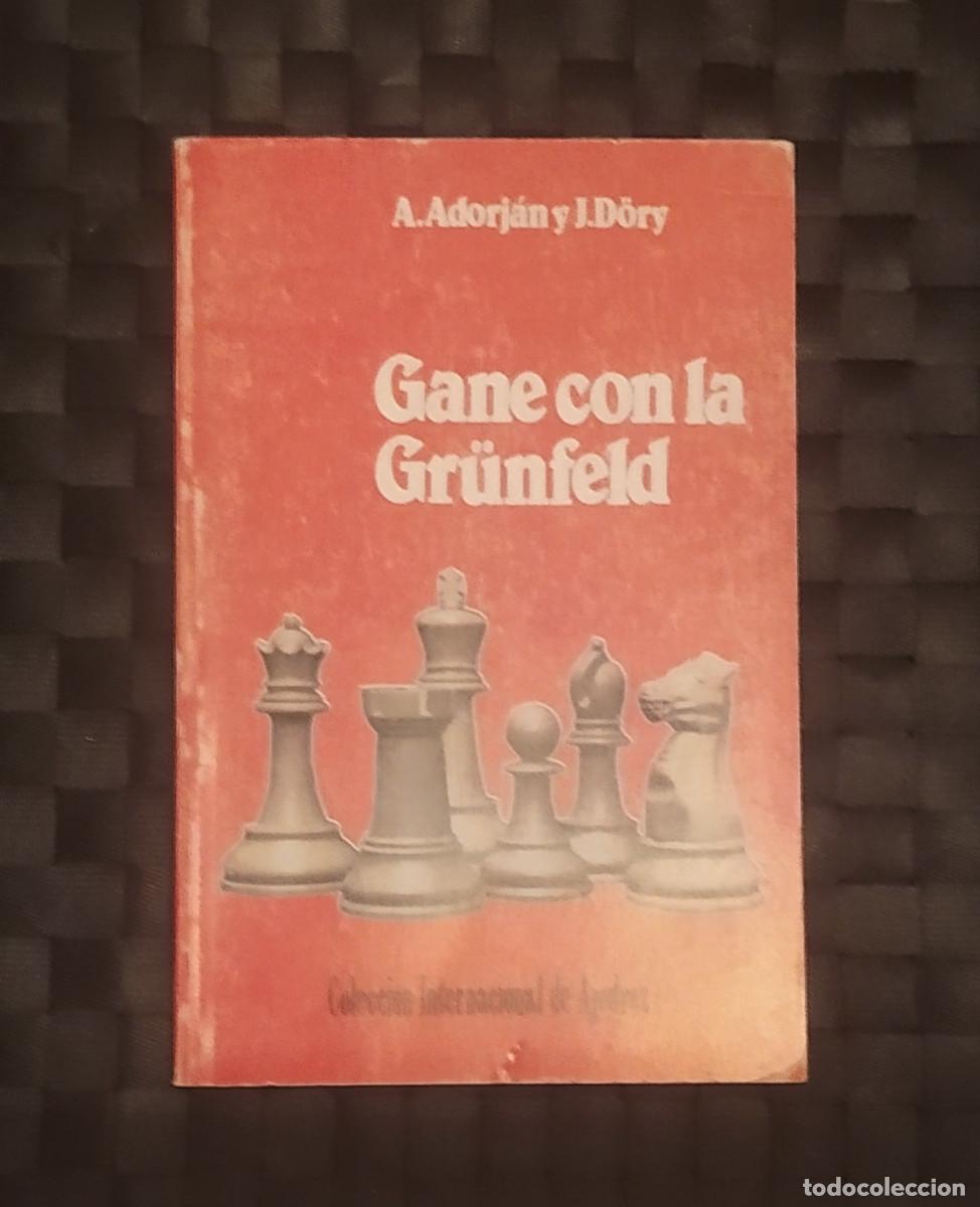 Coleccionismo deportivo: AJEDREZ: Adorjan & D&ouml;ry. Gane con la Gr&uuml;nfeld. SV 1989