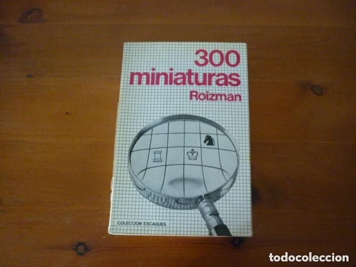 Coleccionismo deportivo: 300 MINIATURAS - ROIZMAN -COLECCION ESCAQUES 58