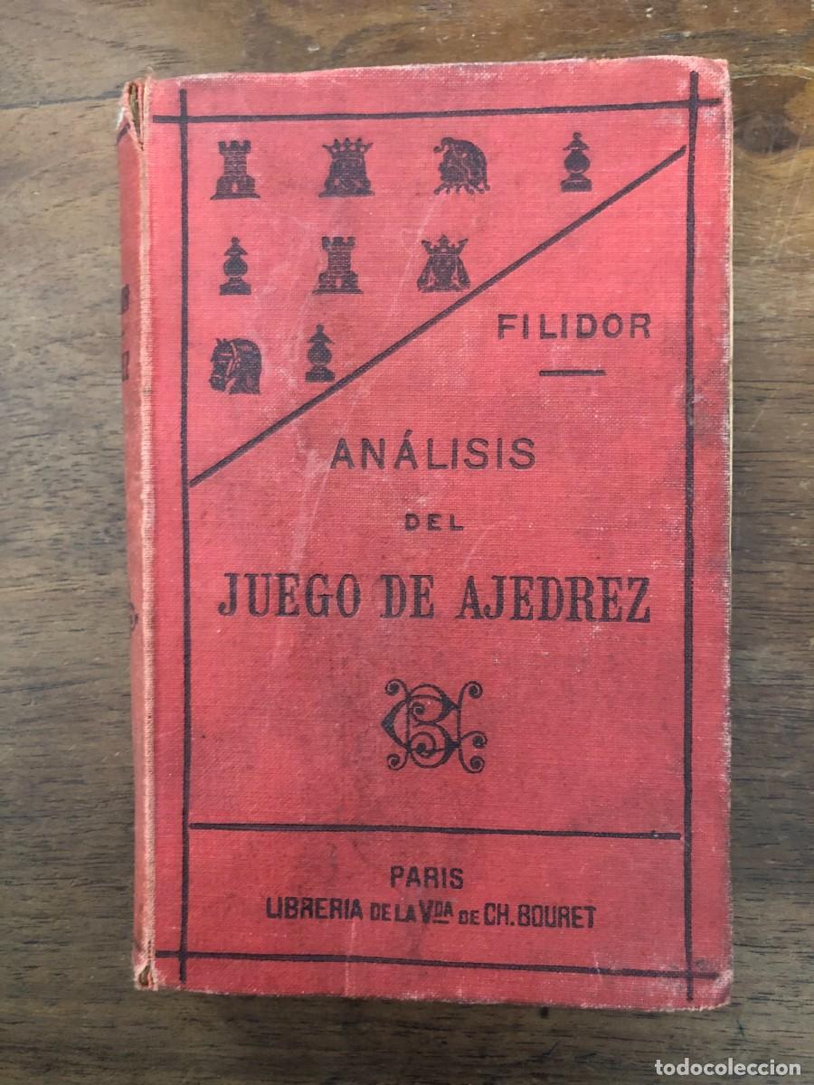 Sammelleidenschaft Sport: FILIDOR, ANALISIS DEL JUEGO DE AJEDREZ, 1924