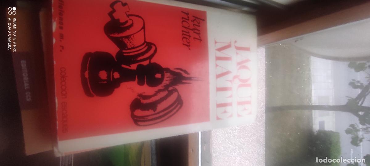 Coleccionismo deportivo: JAQUE MATE - KURT RICHTER / EDICIONES MARTINEZ ROCA AJEDREZ