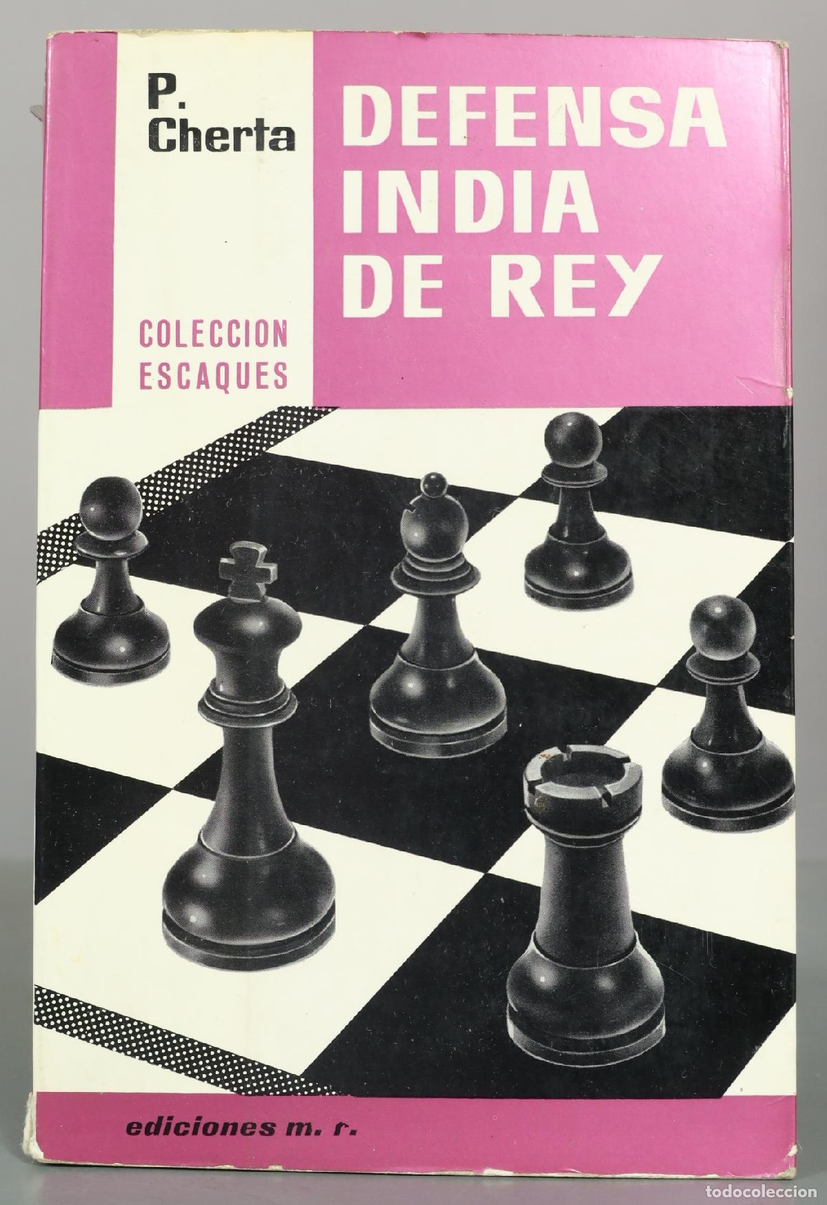 Coleccionismo deportivo: Defensa India de Rey - Pedro Cherta - Ediciones Mart&iacute;nez Roca
