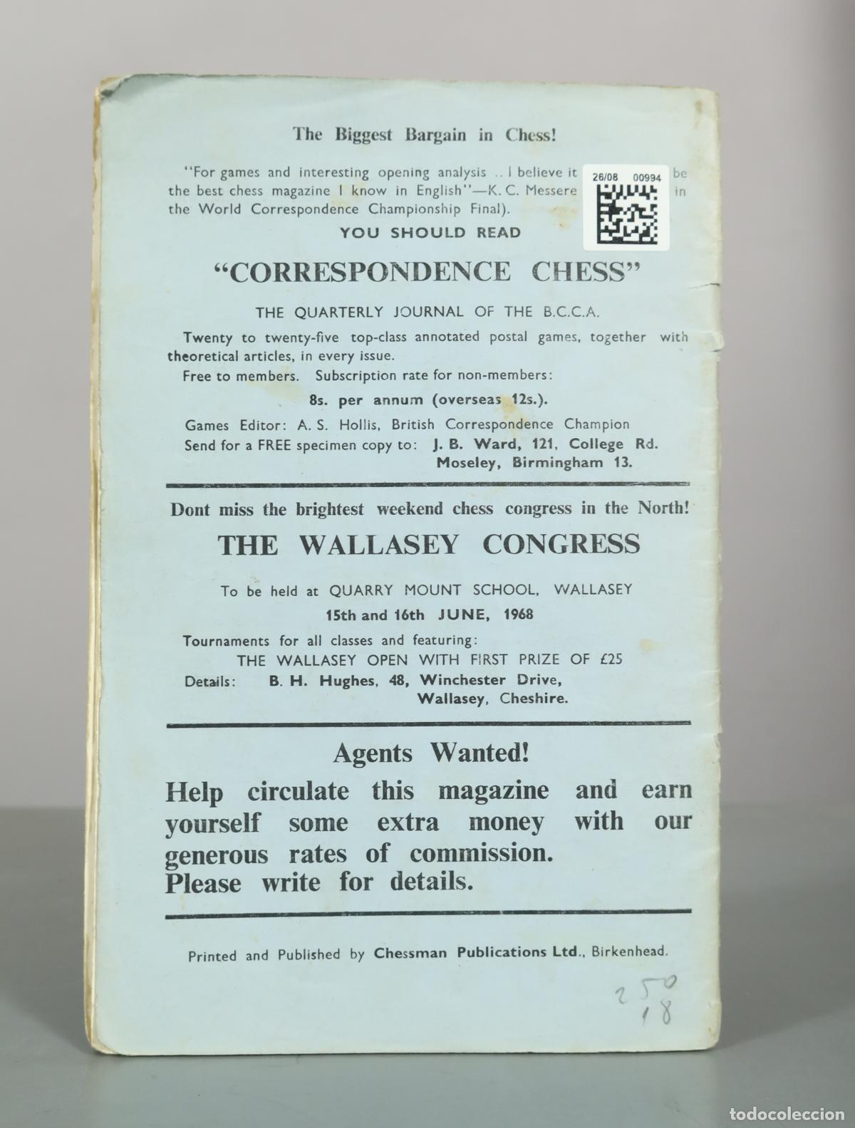 Coleccionismo deportivo: Chessman Quarterly - Vol. 1 No. 1 - Foto 3