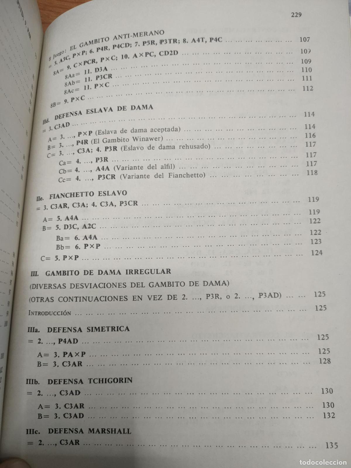 Coleccionismo deportivo: Gambito de Dama - Tomo III - Dr. M. Euwe - Ediciones limitadas catal&aacute;n - Foto 6
