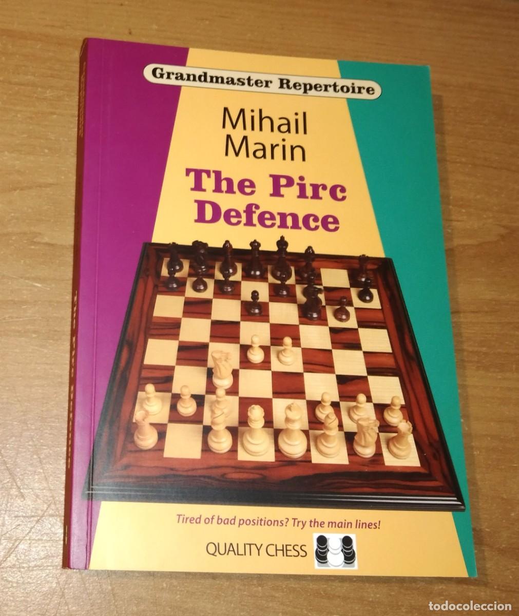 Coleccionismo deportivo: MIHAIL MARIN - THE PIRC DEFENCE - QUALITY CHESS