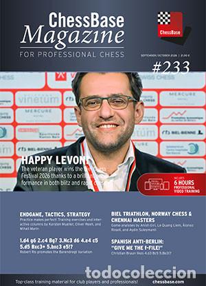Coleccionismo deportivo: Ajedrez. Chess. ChessBase Magazine 233 September-October 2026 book with download