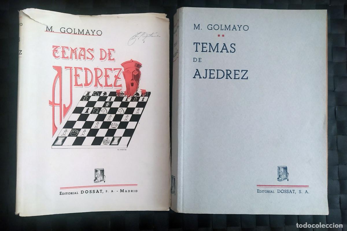Coleccionismo deportivo: ♔♕ Manuel Golmayo. Temas de Ajedrez Chess schach (Tapa blanda)