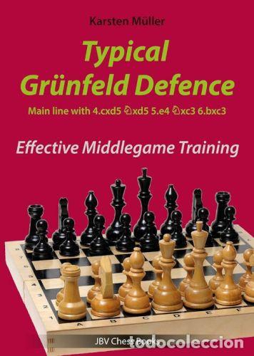 Coleccionismo deportivo: Ajedrez. Chess. Typical Gr&uuml;nfeld Defence Main line - Karsten M&uuml;ller