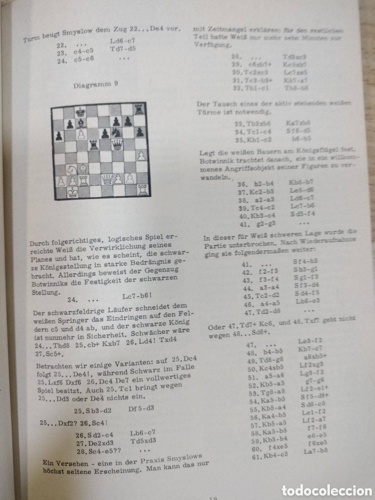 Coleccionismo deportivo: Botwinnik - Smyslow 1958 - Foto 3