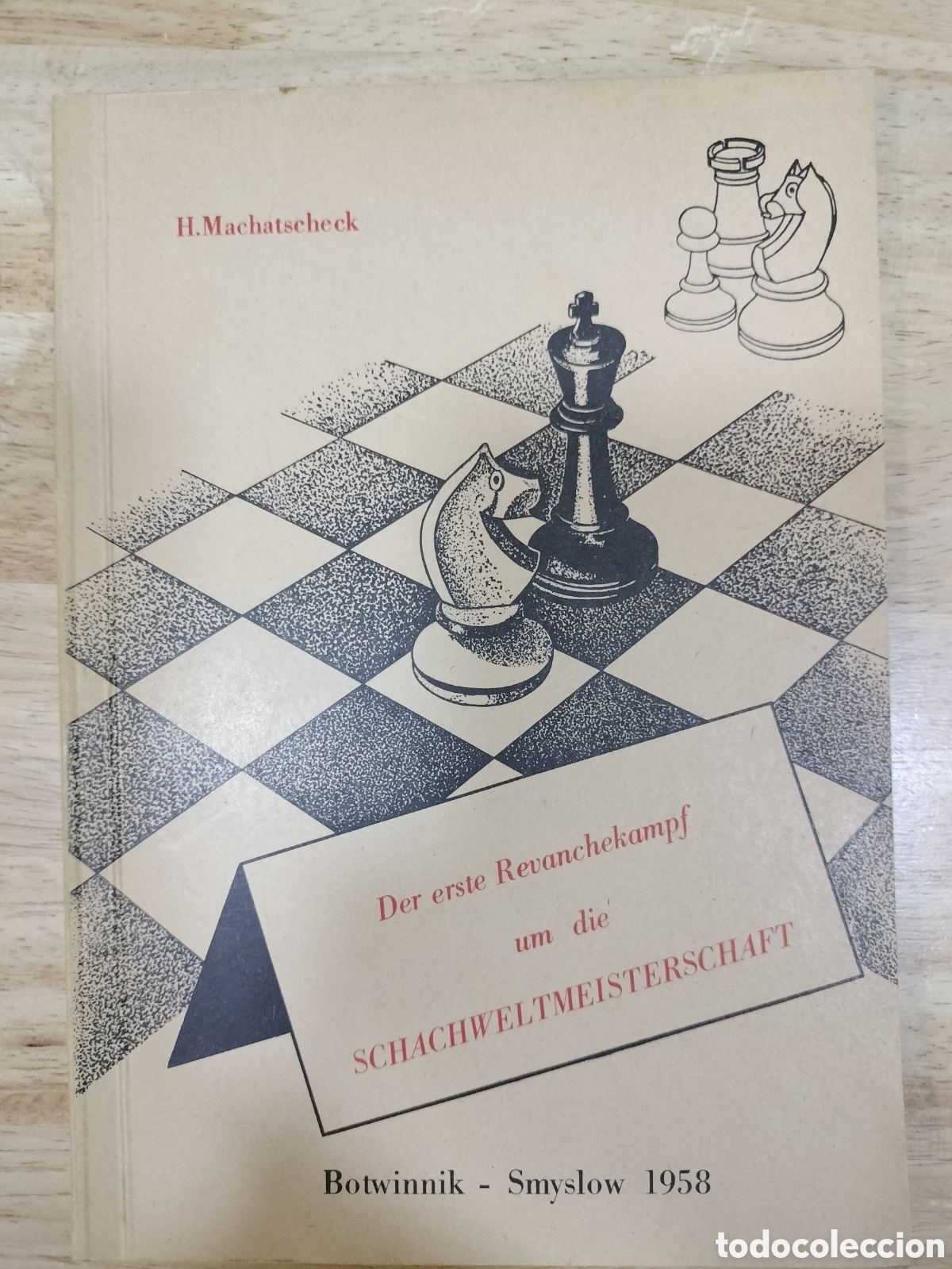Coleccionismo deportivo: Botvinnik - Smyslow 1958