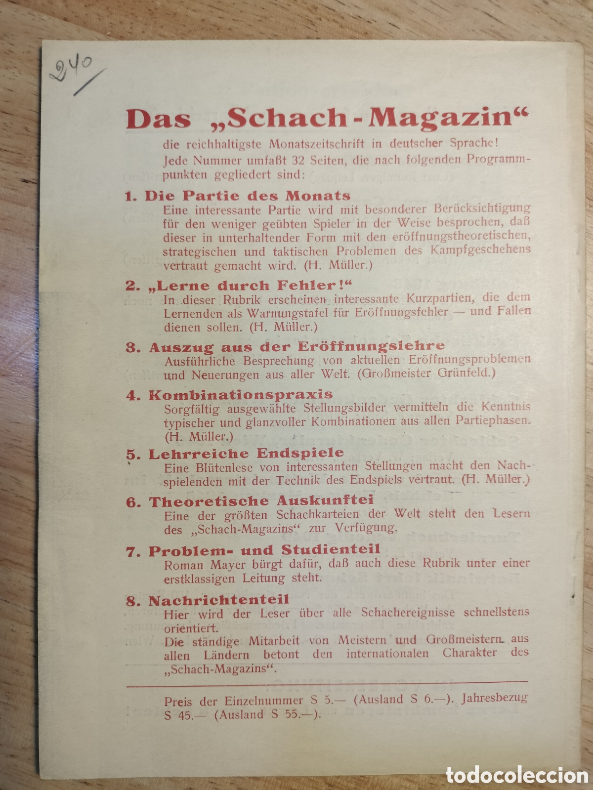 Coleccionismo deportivo: Botwinnik - Bronstein Moskau 1951 - Foto 3