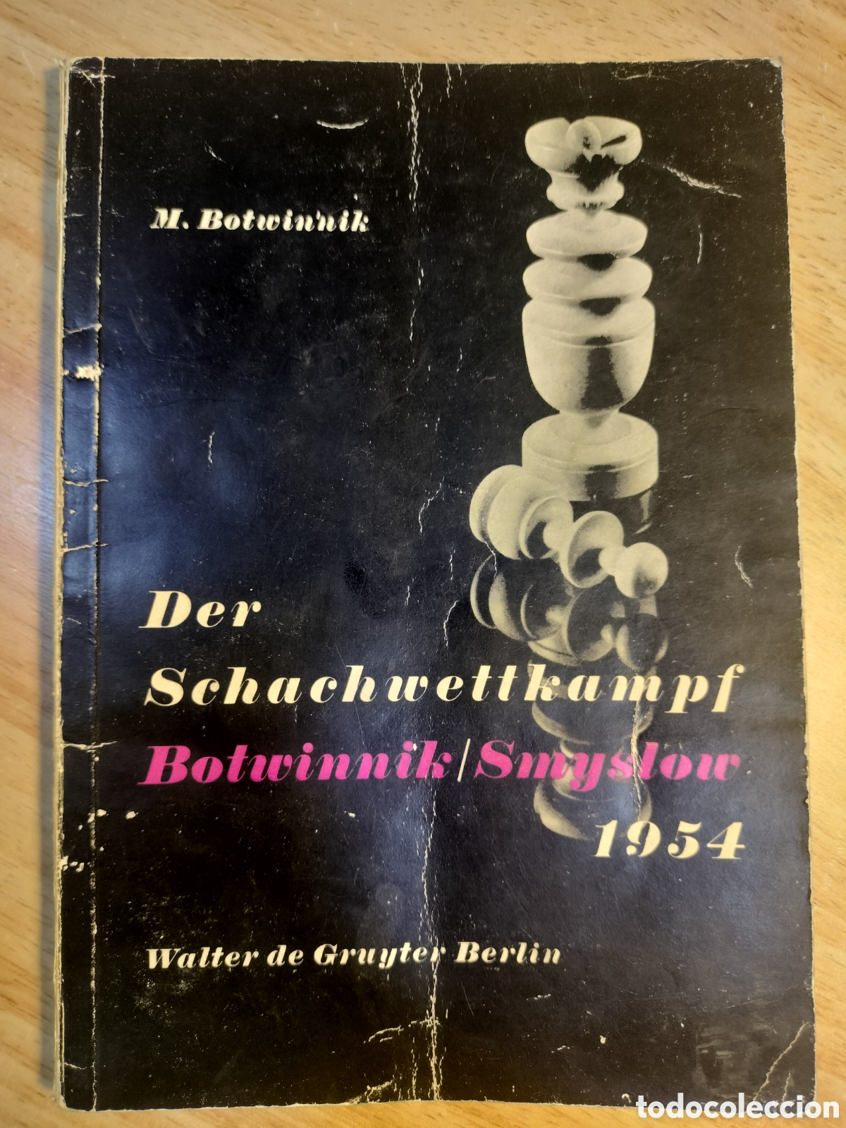 Coleccionismo deportivo: Botwinnik - Smyslow 1954