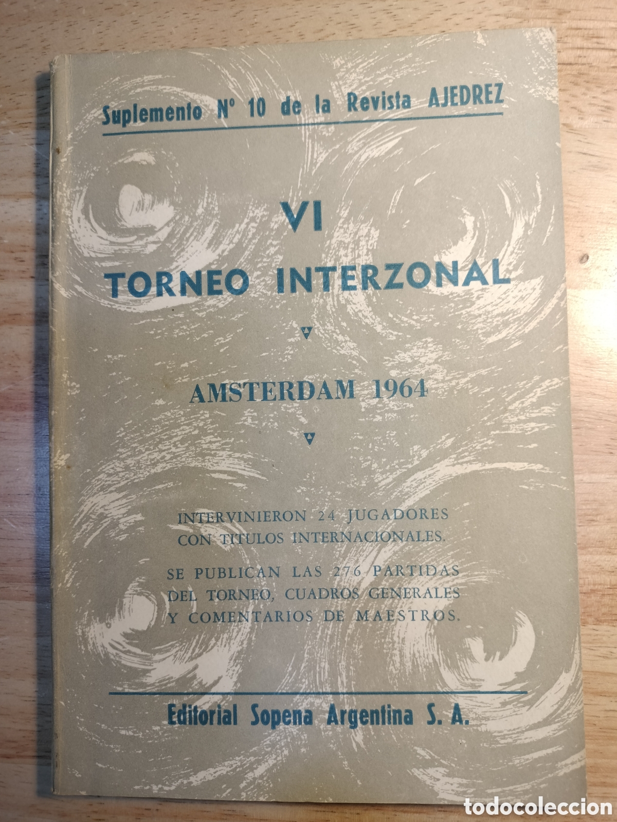 Coleccionismo deportivo: Torneos Interzonales de Ajedrez.Amsterdam.1961