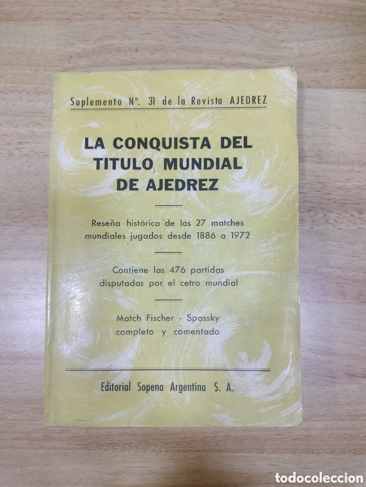 Coleccionismo deportivo: suplemento 31 revista ajedrez