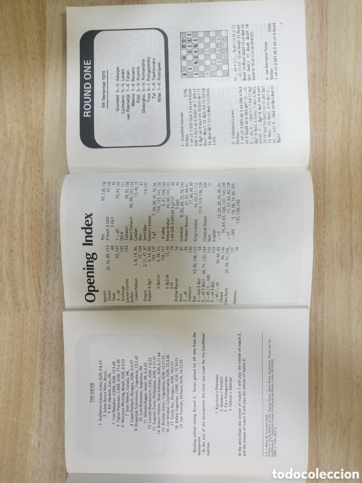 Coleccionismo deportivo: interzonal 1979 Riga-Rio de Janeiro - Foto 3