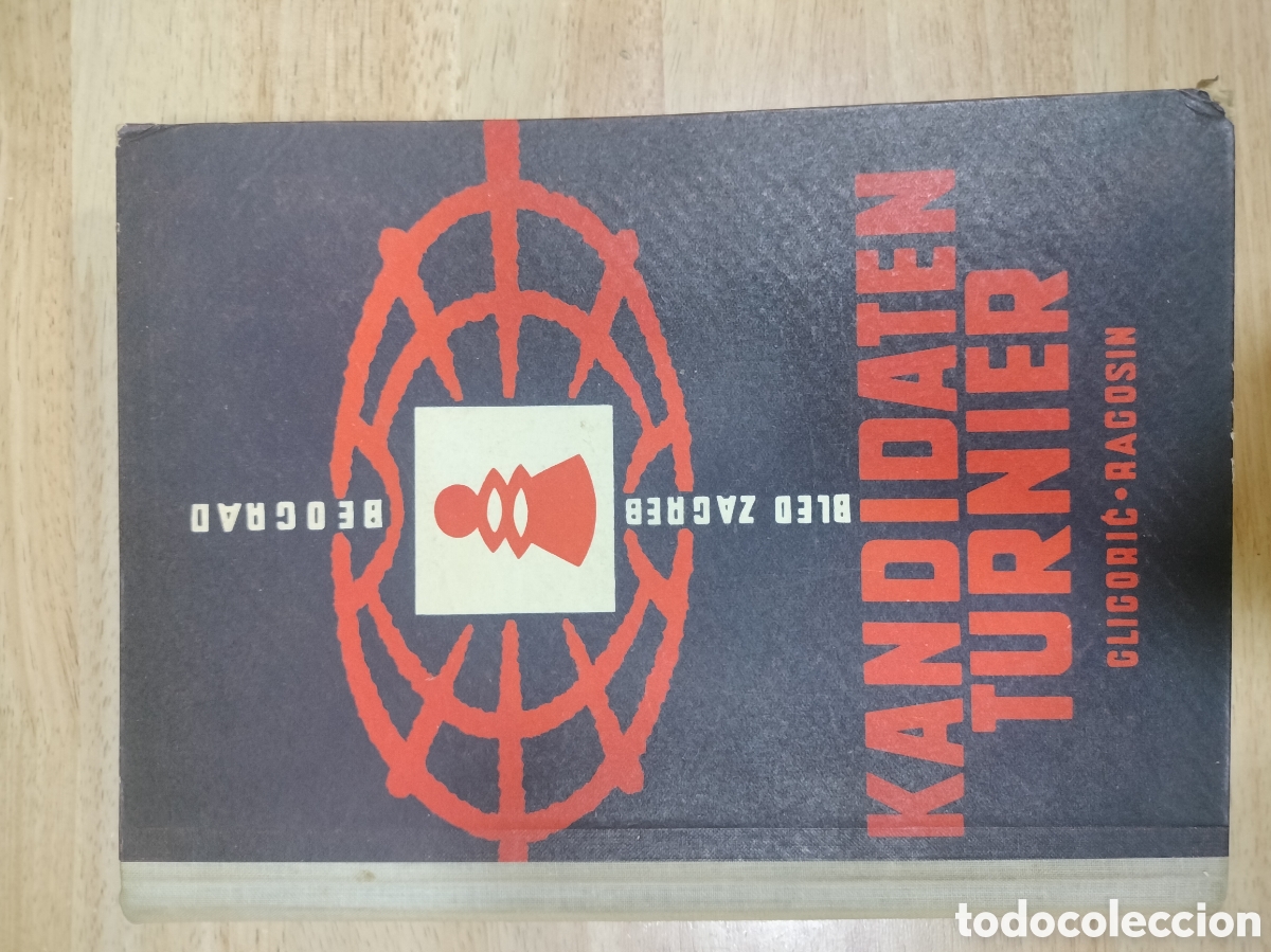 Coleccionismo deportivo: Kandidaten turnier. Bled-Zagreb-Beograd.1959