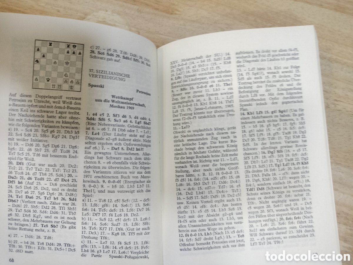 Coleccionismo deportivo: Spassky oder Fischer. Varnusz/Florian - Foto 3