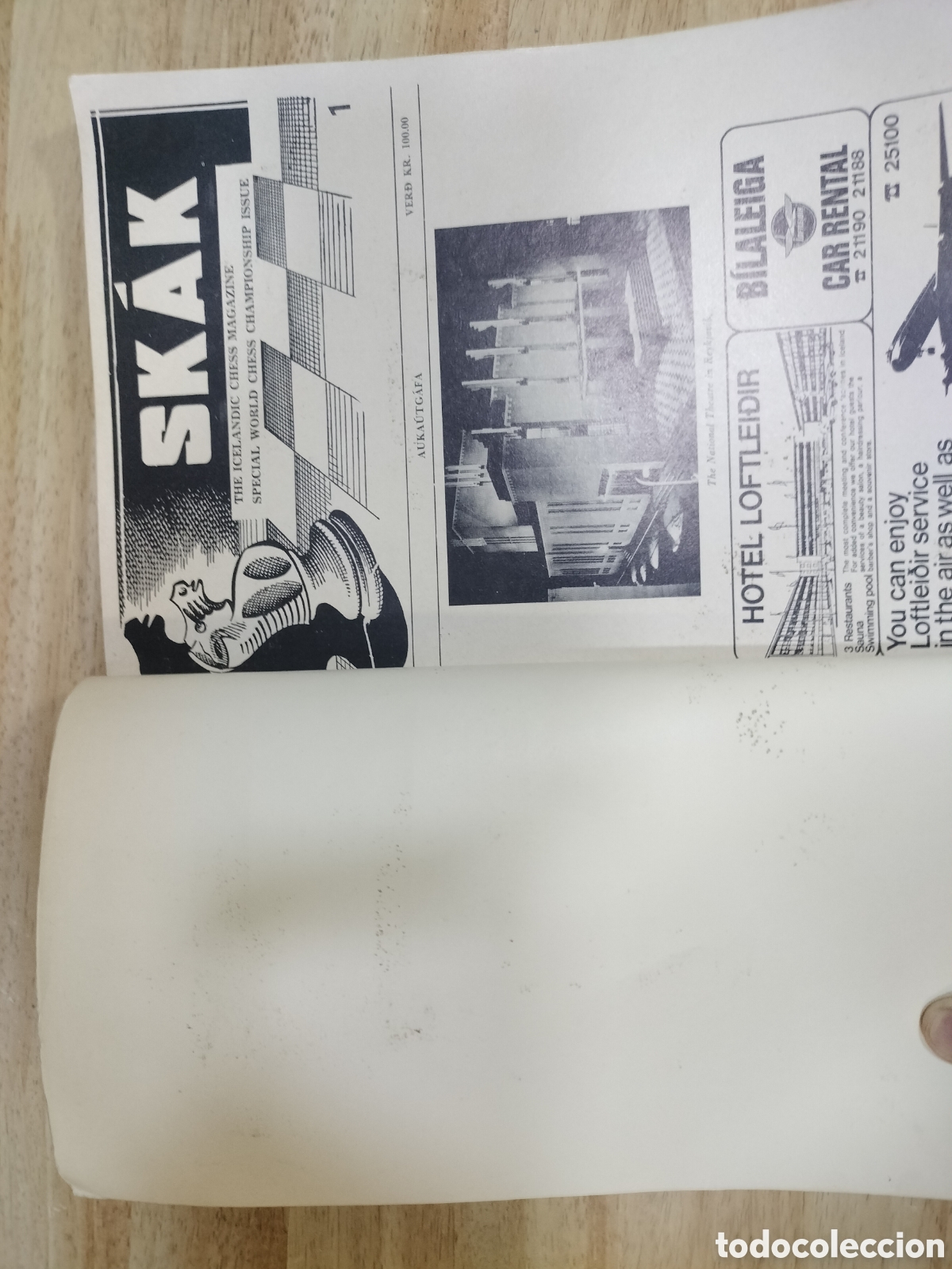 Coleccionismo deportivo: Revista Skak (Islandia)