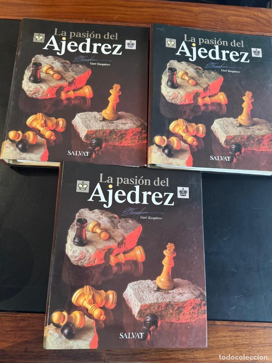 Sports collectibles: 3 ejemplares de La Pasi&oacute;n del Ajedrez de Gari Kasparov - Editorial Salvat
