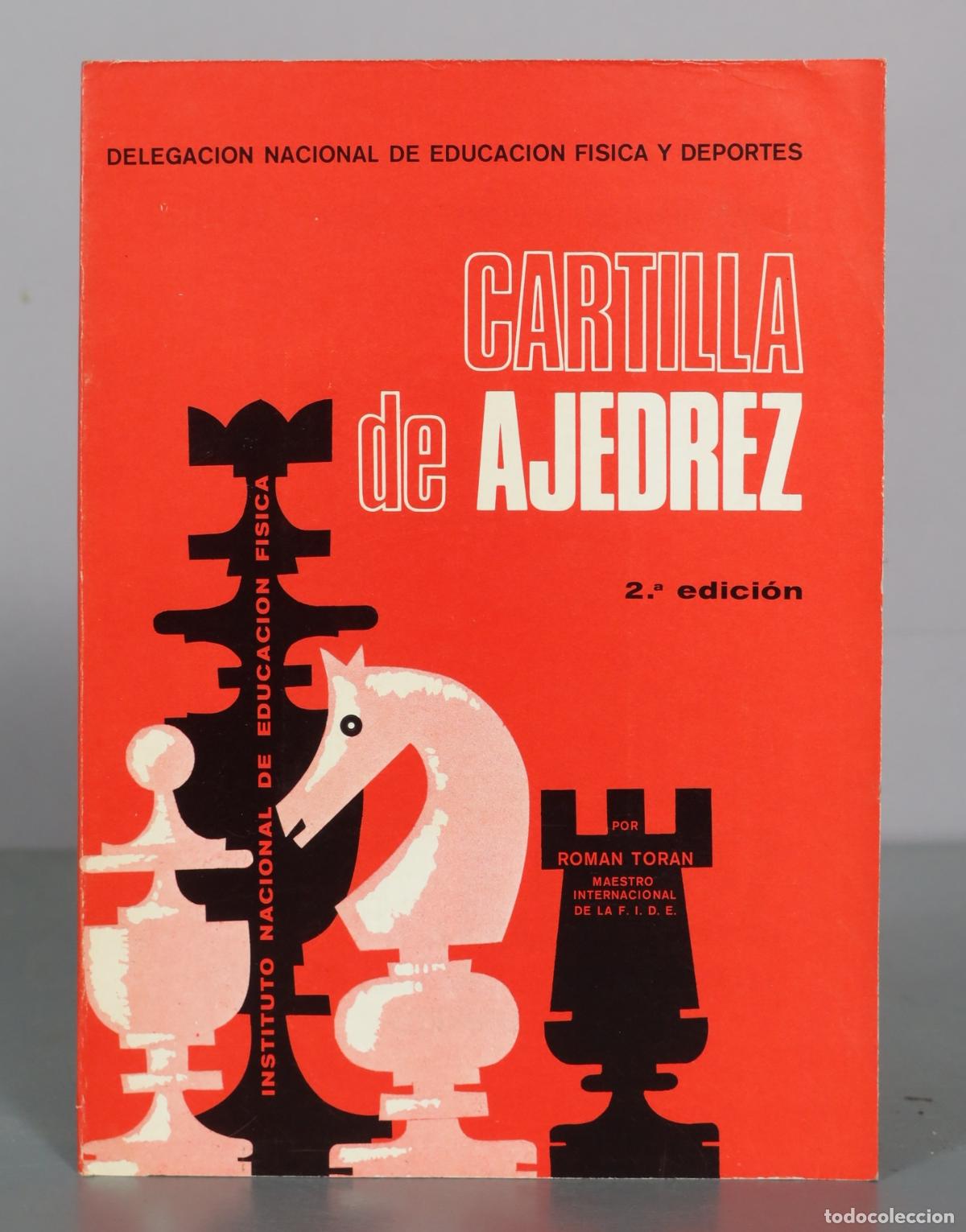 Coleccionismo deportivo: Cartilla de Ajedrez - Roman Toran - Delegacion Nacional de Educacion Fisica y Deportes