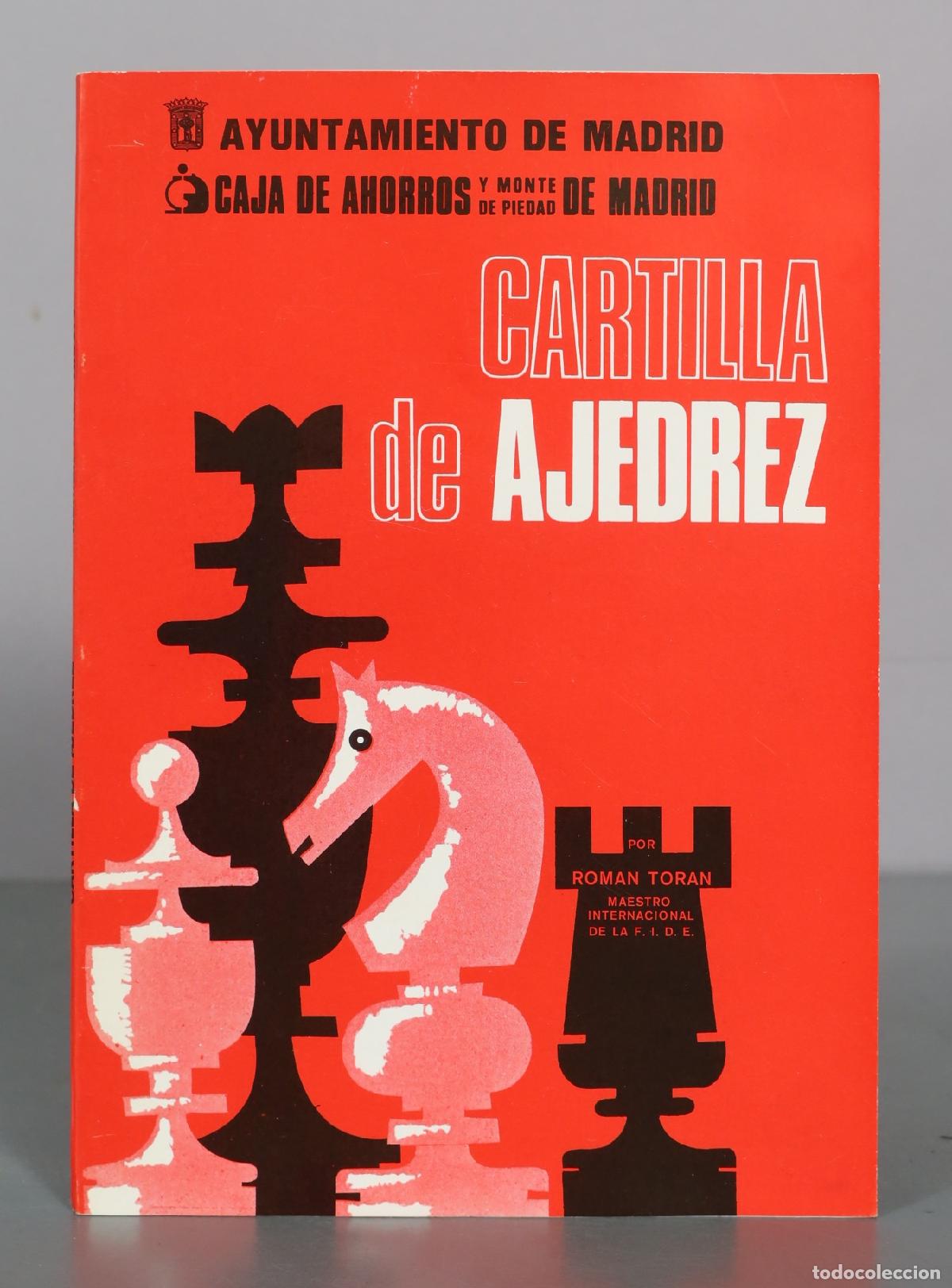 Coleccionismo deportivo: Cartilla de Ajedrez - Roman Toran - Ayuntamiento de Madrid