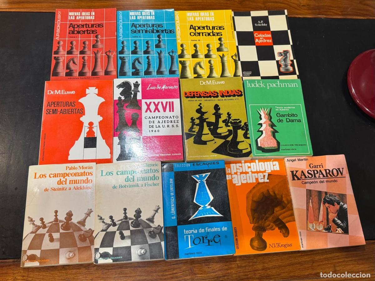 Coleccionismo deportivo: LOTE 40 LIBROS AJEDREZ VINTAGE COLECCI&Oacute;N - Foto 2