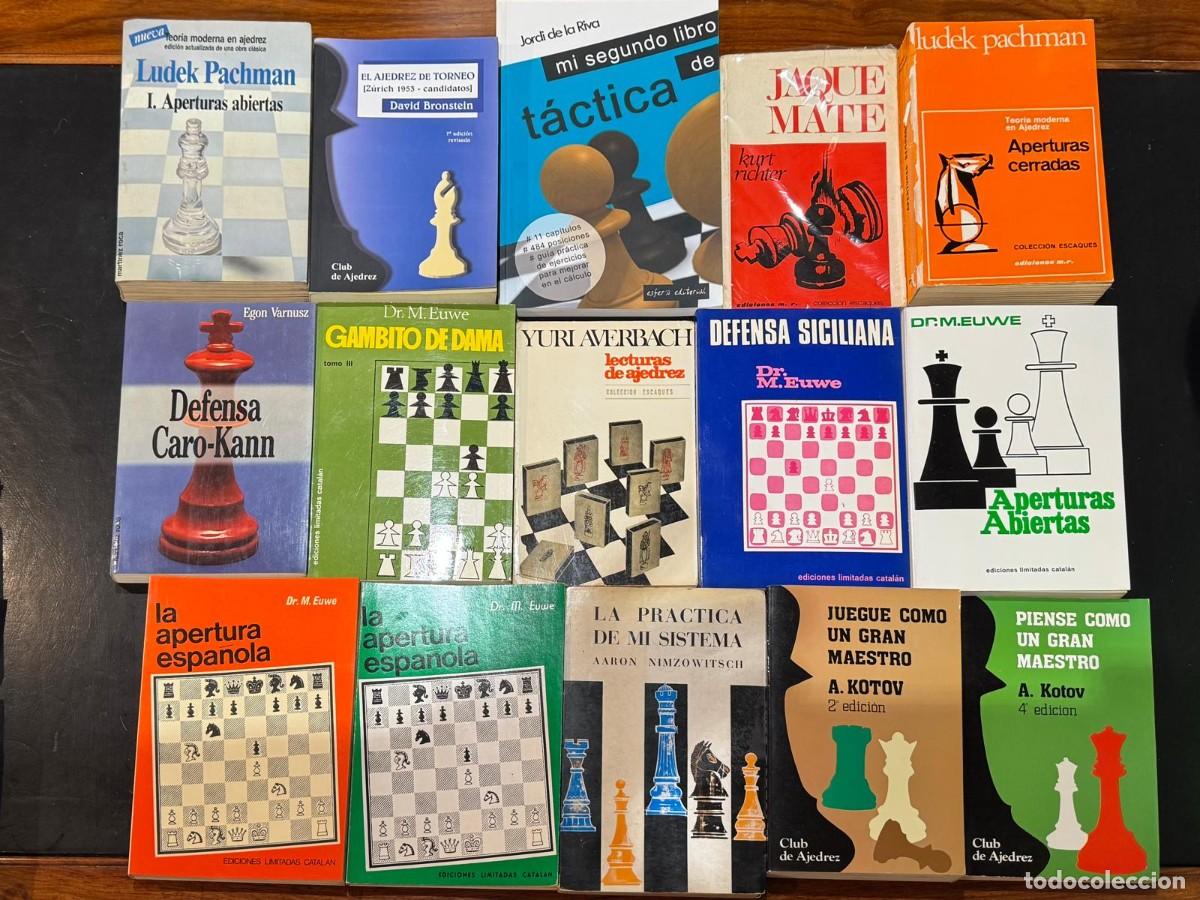 Coleccionismo deportivo: LOTE 40 LIBROS AJEDREZ VINTAGE COLECCI&Oacute;N - Foto 3