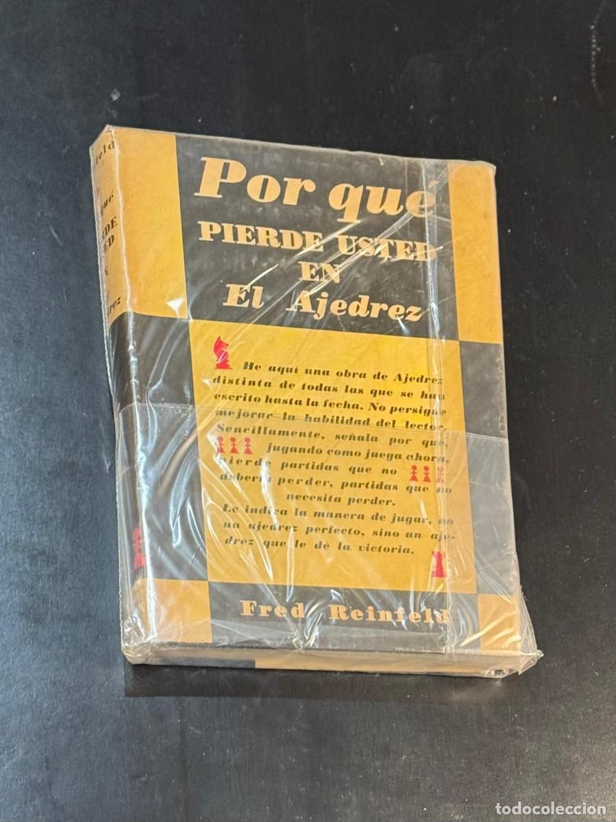 Coleccionismo deportivo: Fred Reinfeld - Por qu&eacute; pierde usted en el ajedrez Editorial Diana M&eacute;xico - vintage 1958/1972