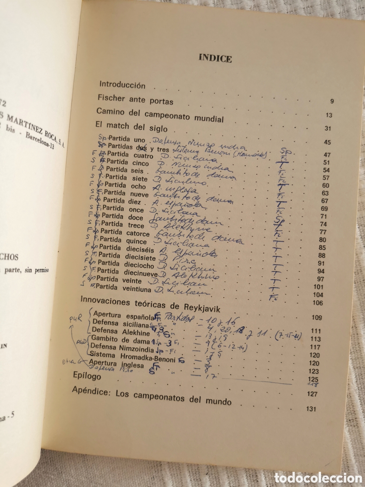 Coleccionismo deportivo: Libro &rdquo;El match del siglo&rdquo; de Ludek Pachman - Foto 4