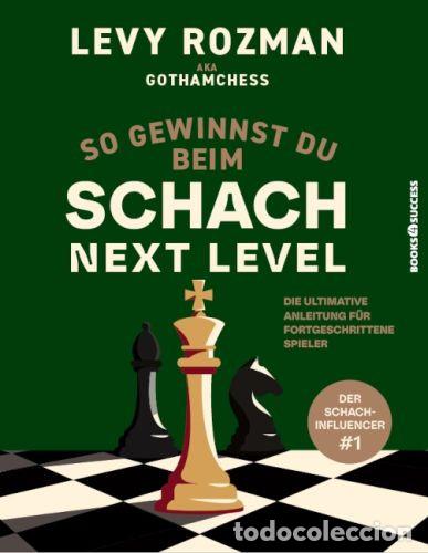 Colecionismo desportivo: Ajedrez. Chess. So gewinnst du beim Schach. Next Level - Levy Rozman (Hardback)