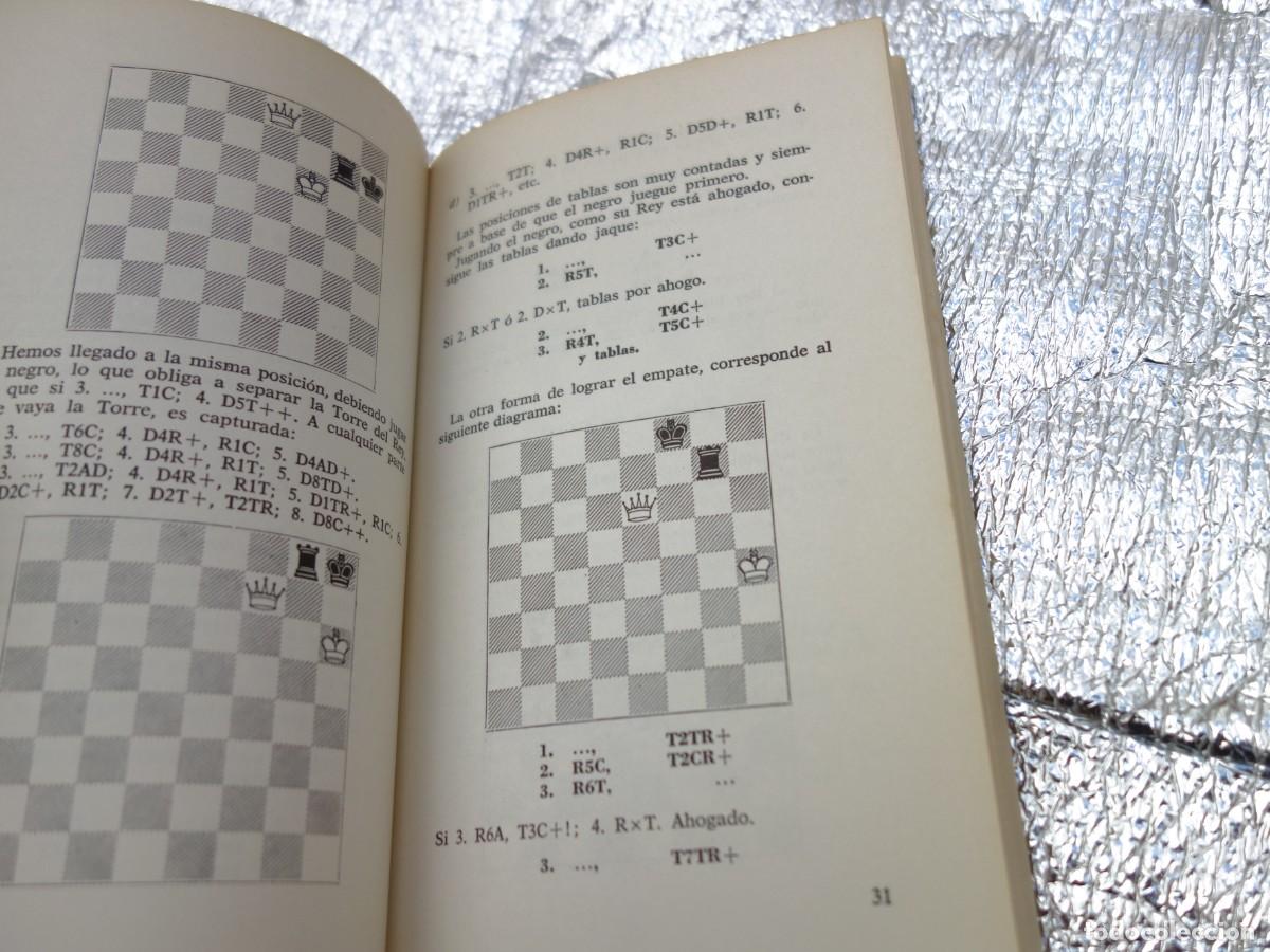 Coleccionismo deportivo: Ajedrez. Chess.TEORIAL DEL FINAL. JULIO GANZO. 1973 - Foto 2