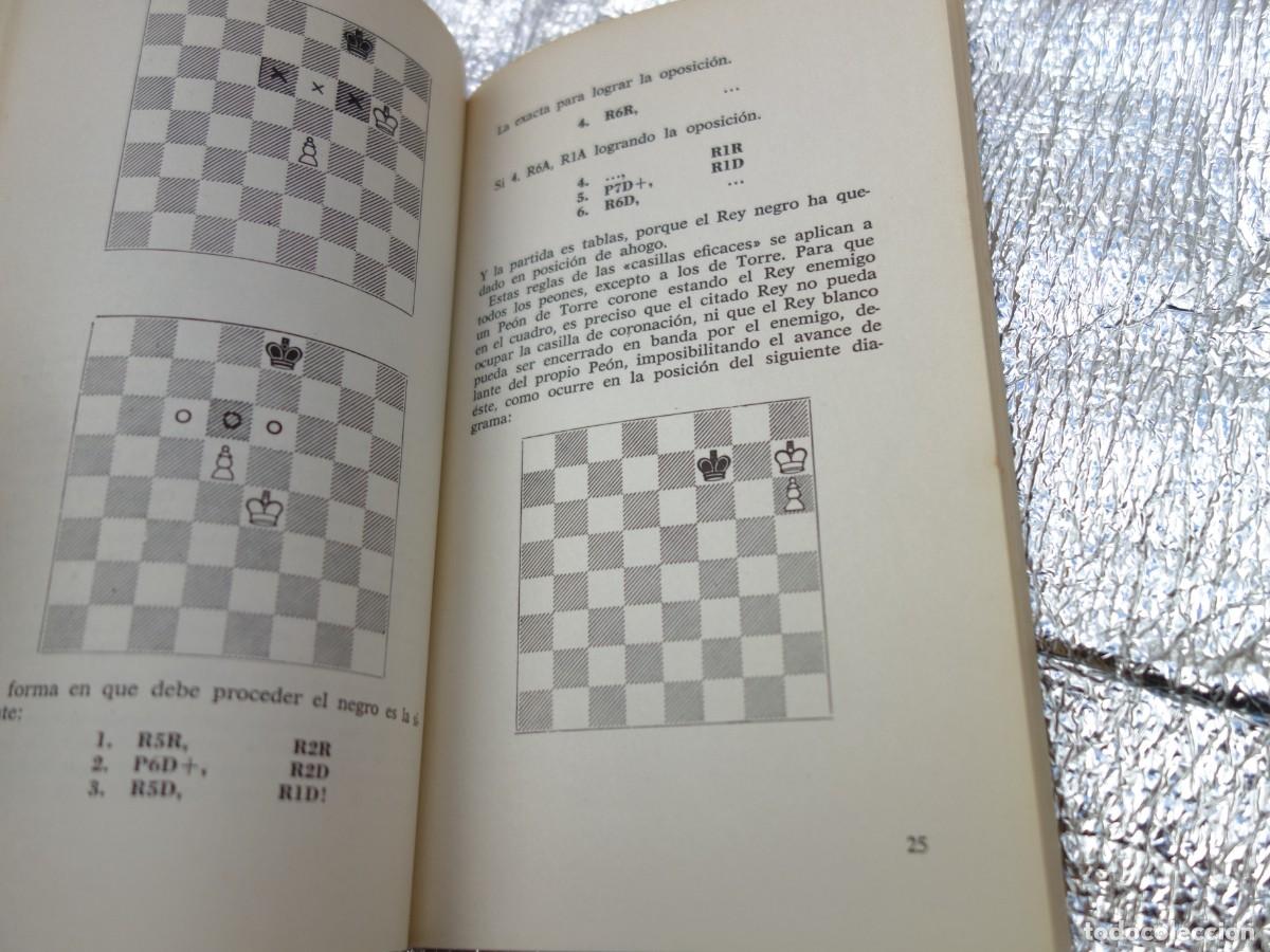 Coleccionismo deportivo: Ajedrez. Chess.TEORIAL DEL FINAL. JULIO GANZO. 1973 - Foto 3