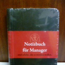 Libros: NOTIZBUCH FÜR MANAGER (EN ALEMAN). Lote 42437922