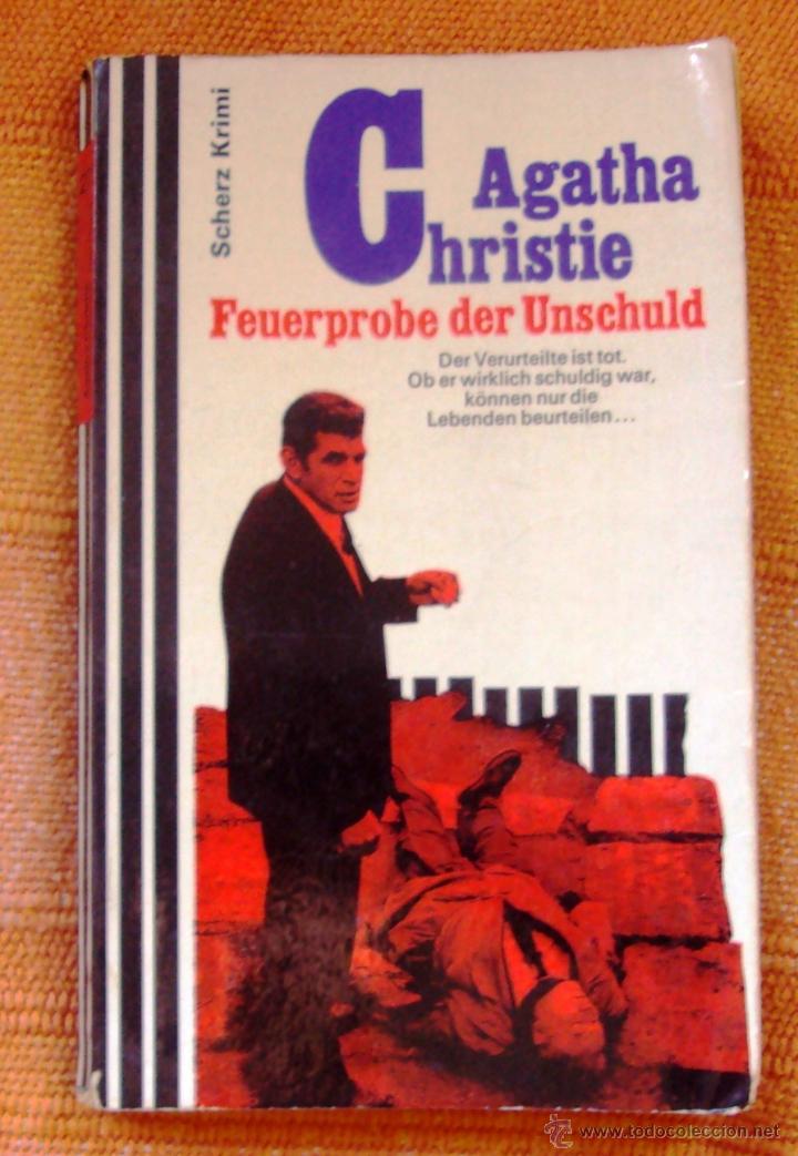 Libros: Libro Agatha Christie aleman Feuerprobe der Unschuld - Foto 1