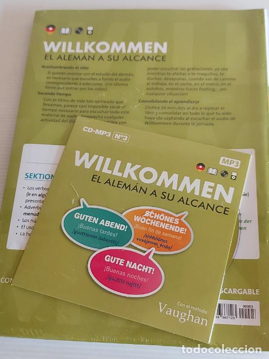 Libros: VAUGHAN / WILLKOMMEN - EL ALEM&Aacute;N A SU ALCANCE / 3 / LIBRO + CD / PRECINTADO. - Foto 2