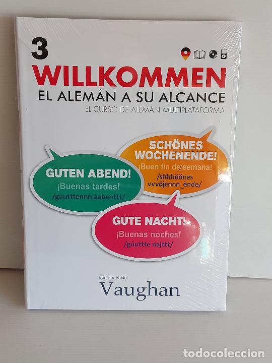 Libros: VAUGHAN / WILLKOMMEN - EL ALEM&Aacute;N A SU ALCANCE / 3 / LIBRO + CD / PRECINTADO. - Foto 1
