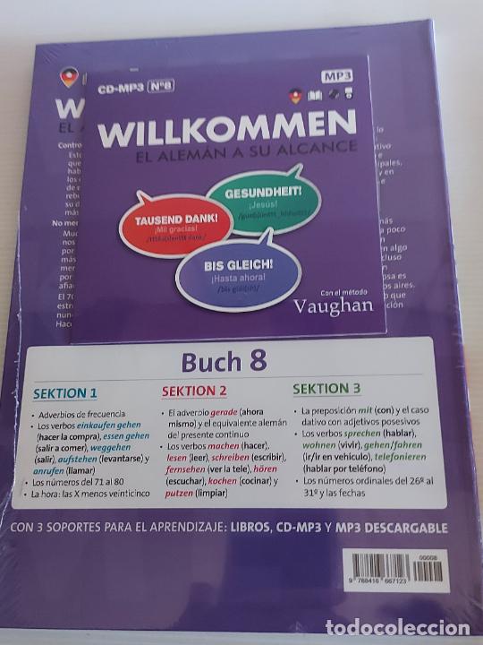 Libros: VAUGHAN / WILLKOMMEN - EL ALEM&Aacute;N A SU ALCANCE / 8 / LIBRO + CD / PRECINTADO. - Foto 2