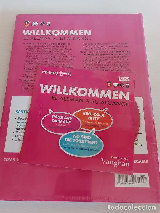 Libros: VAUGHAN / WILLKOMMEN - EL ALEM&Aacute;N A SU ALCANCE / 11 / LIBRO + CD / PRECINTADO. - Foto 2