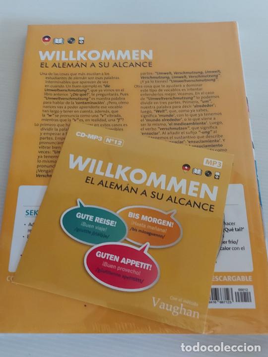 Libros: VAUGHAN / WILLKOMMEN - EL ALEM&Aacute;N A SU ALCANCE / 12 / LIBRO + CD / PRECINTADO. - Foto 2