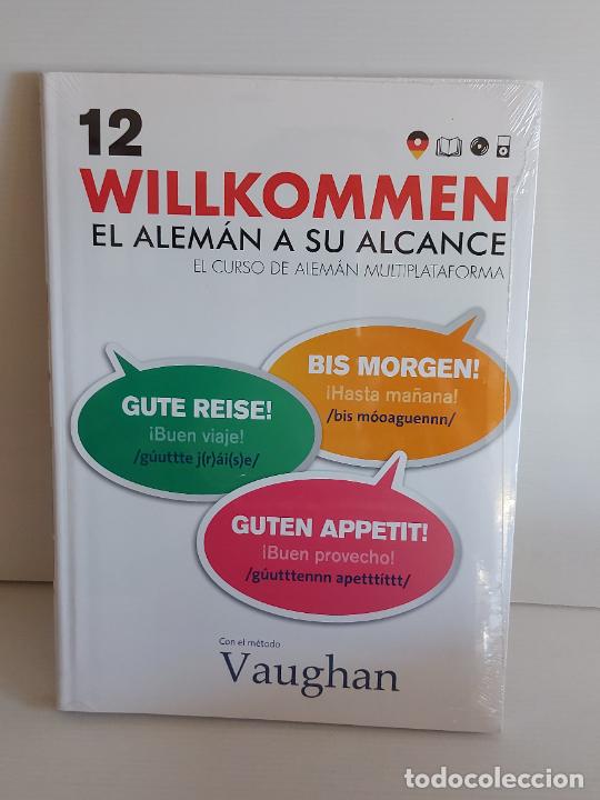 Libros: VAUGHAN / WILLKOMMEN - EL ALEM&Aacute;N A SU ALCANCE / 12 / LIBRO + CD / PRECINTADO. - Foto 1